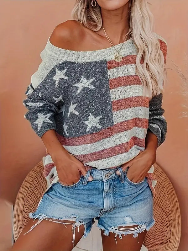 EDELINE - CHIC RELAXED SUMMER PULLOVER