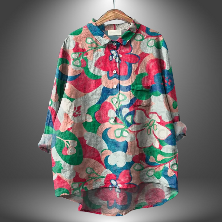 Maddy | Blouse with floral print