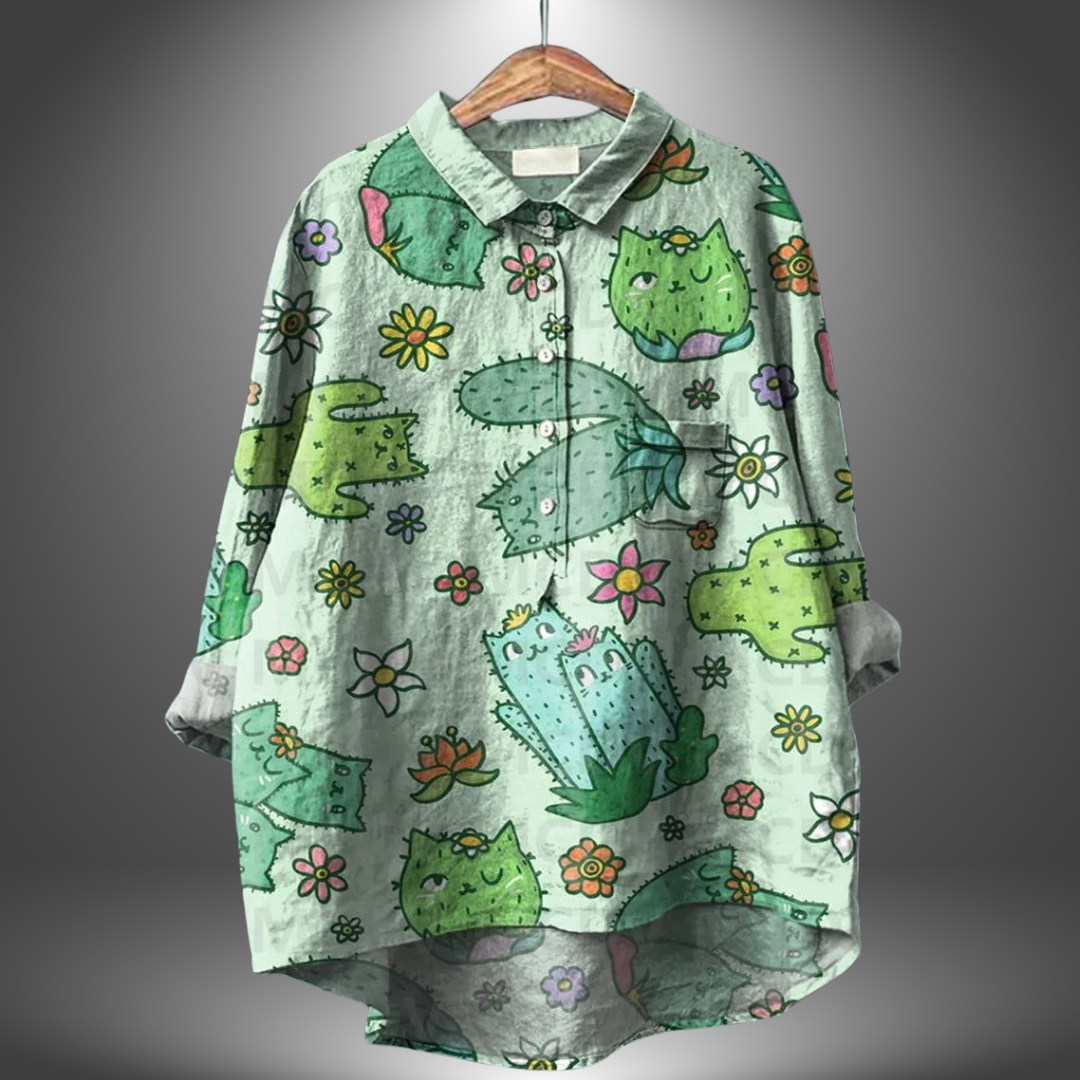 Maddy | Blouse with floral print