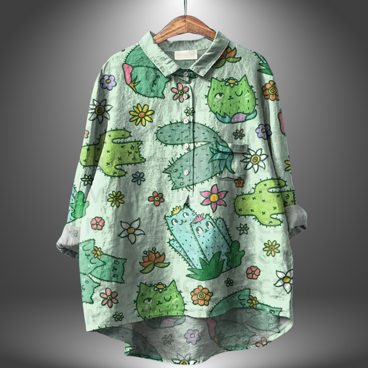 Maddy | Blouse with floral print