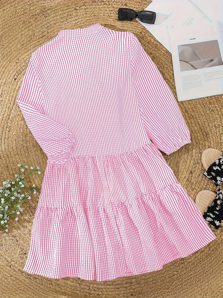 PALOMA - CHARMING STRIPED DRESS