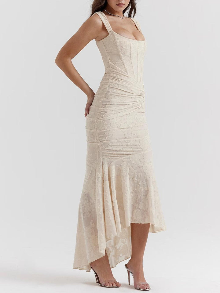 ROWAN - SKY BLOOM FLOWY MAXI DRESS