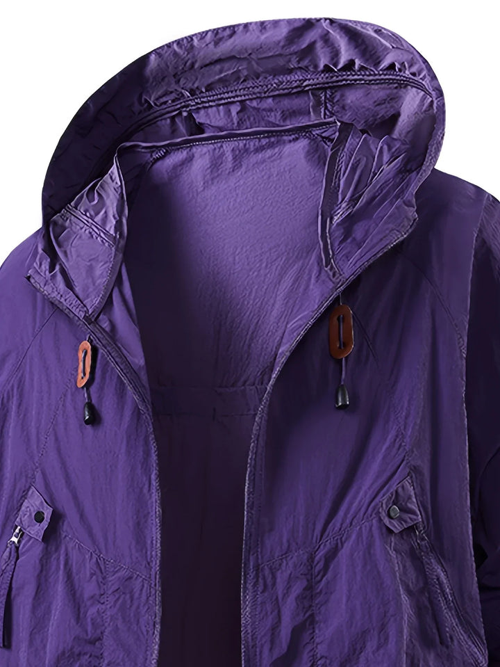 COLE - WINDBLOCKER HOODED RAIN COAT