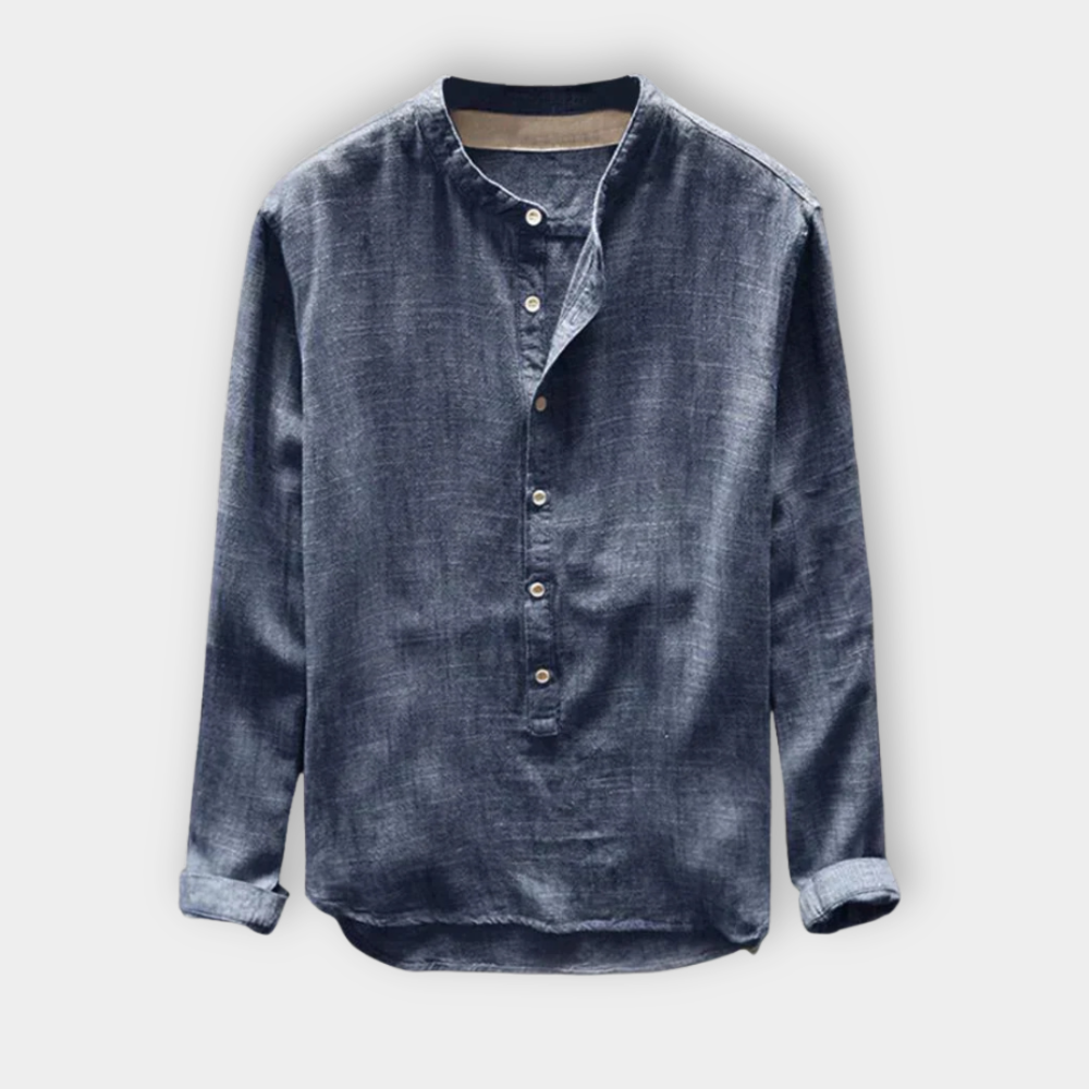 GRAYSON - CASUAL LINEN TOP