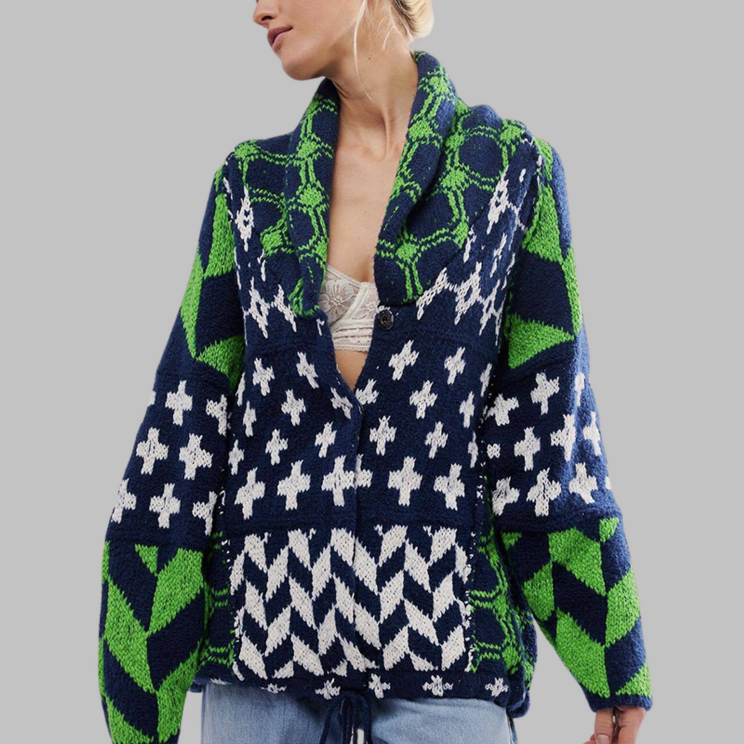 LULU - FOREVER CHIC BUTTON CARDIGAN