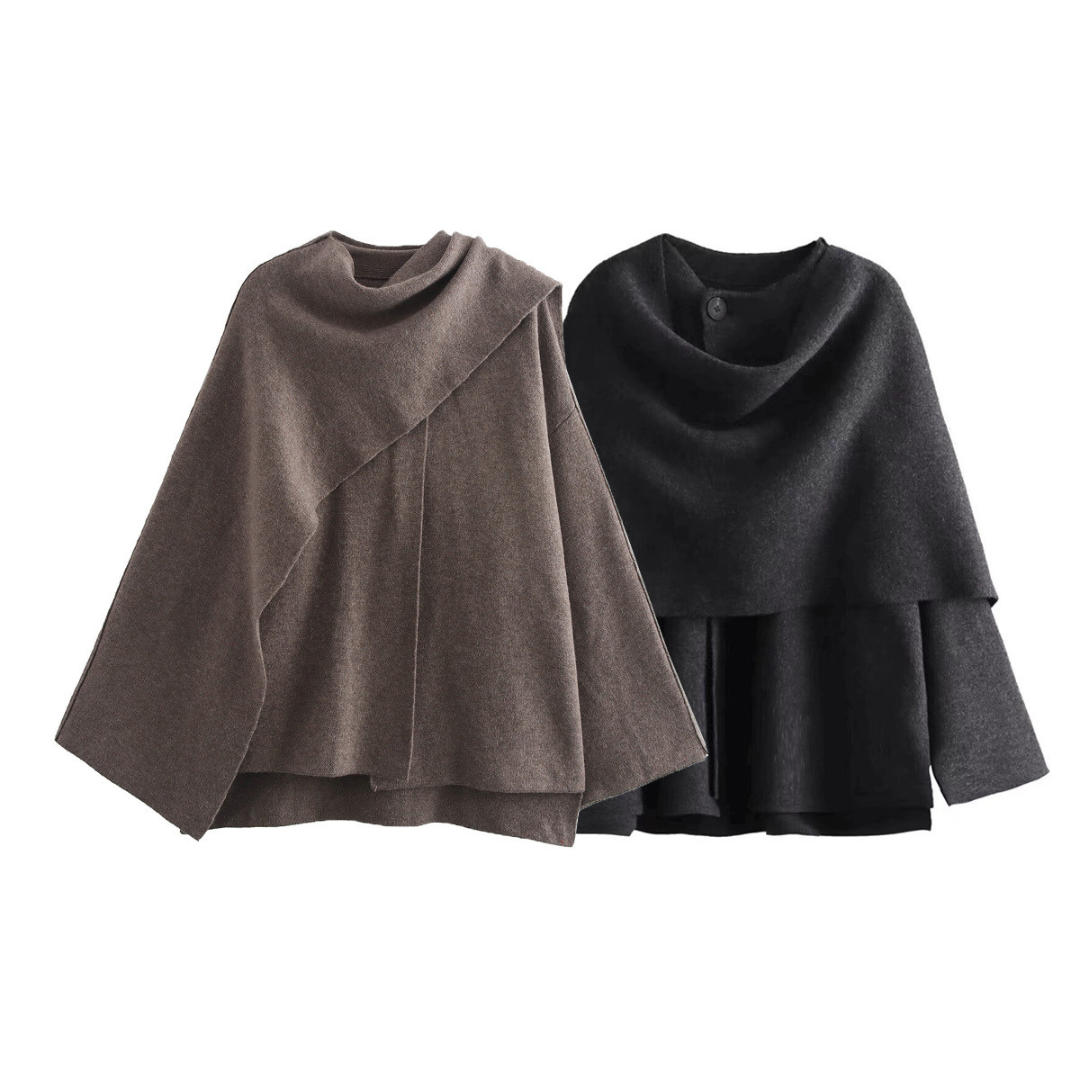 NANETTE – MAJESTIC GRACE CAPE COAT