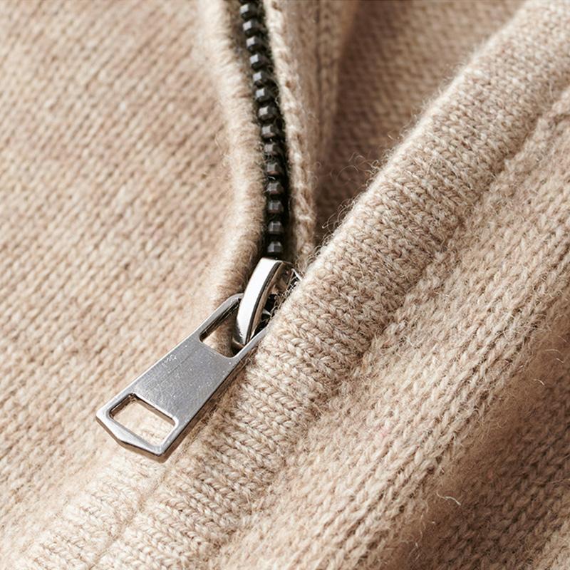 ZACK - PREMIUM ZIP-UP SWEATER