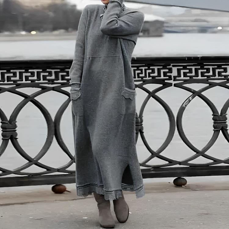 MARIETTA - WINTER HAVEN WRAP DRESS