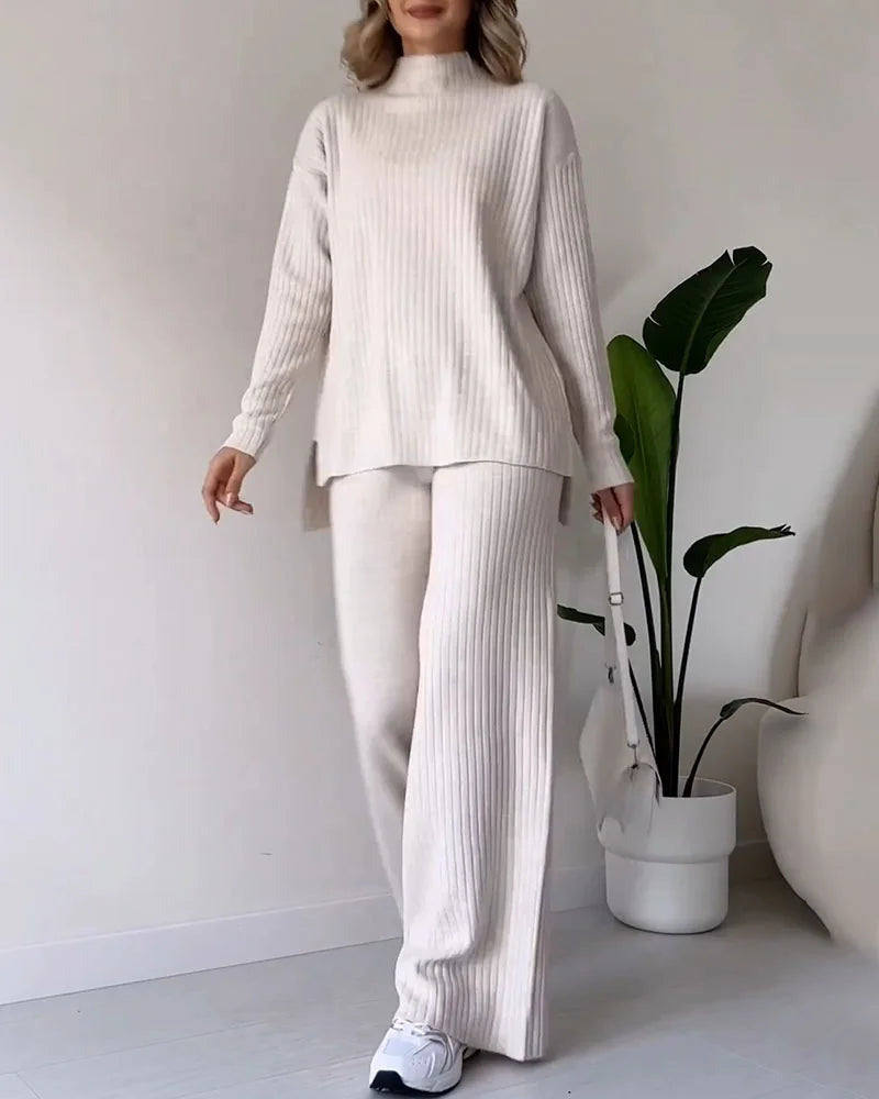 GENEVIEVE - CHIC COMFY TWO-PIECE SET