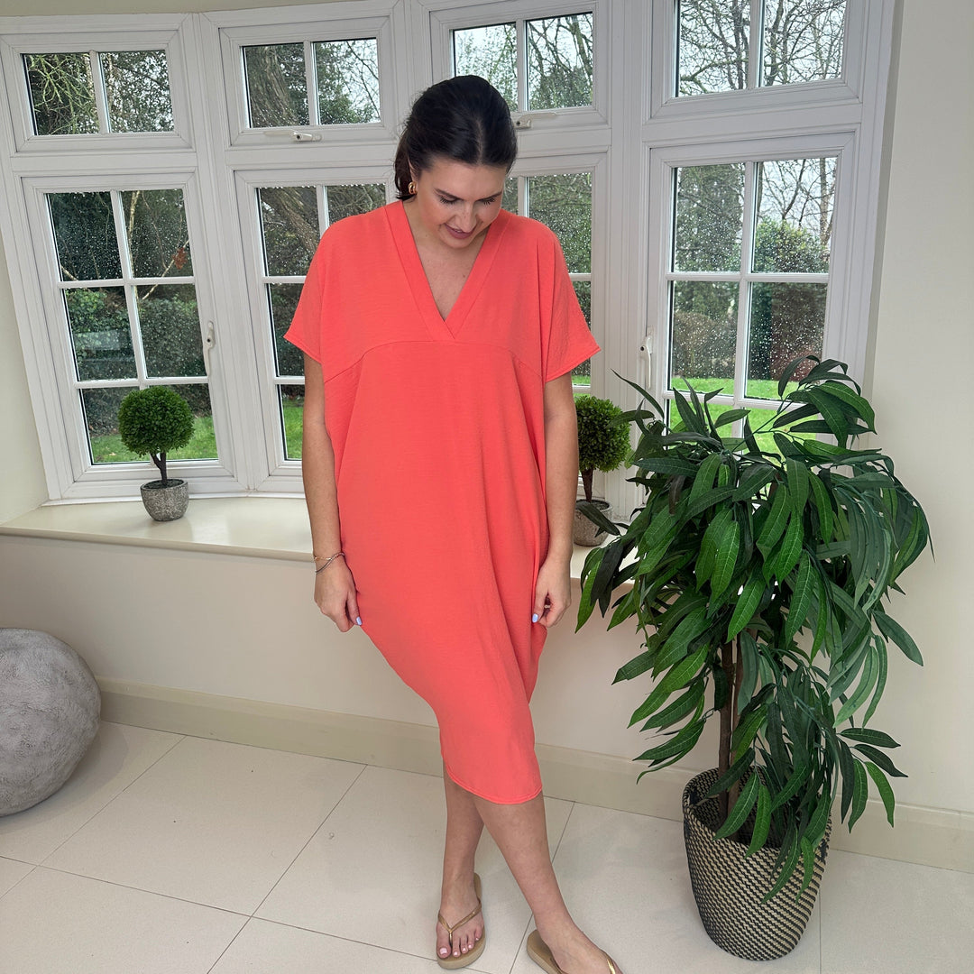TANYA - V-NECK MAXI DRESS