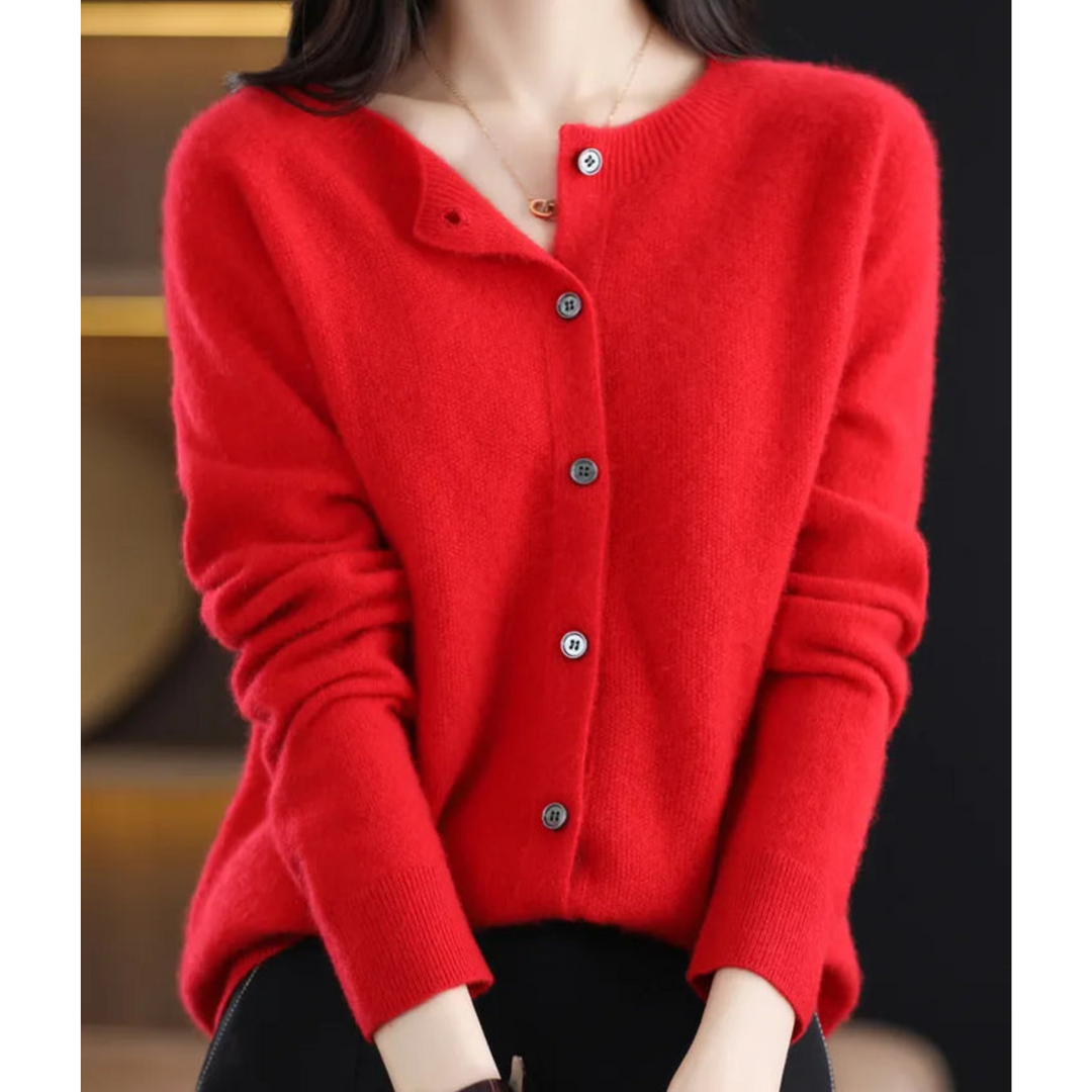 NICOLE - MERINO WOOL CASHMERE SWEATER