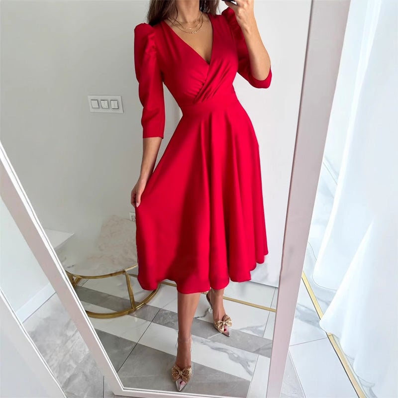 GOLA - WAIST-SLIMMING MIDI DRESS STYLE