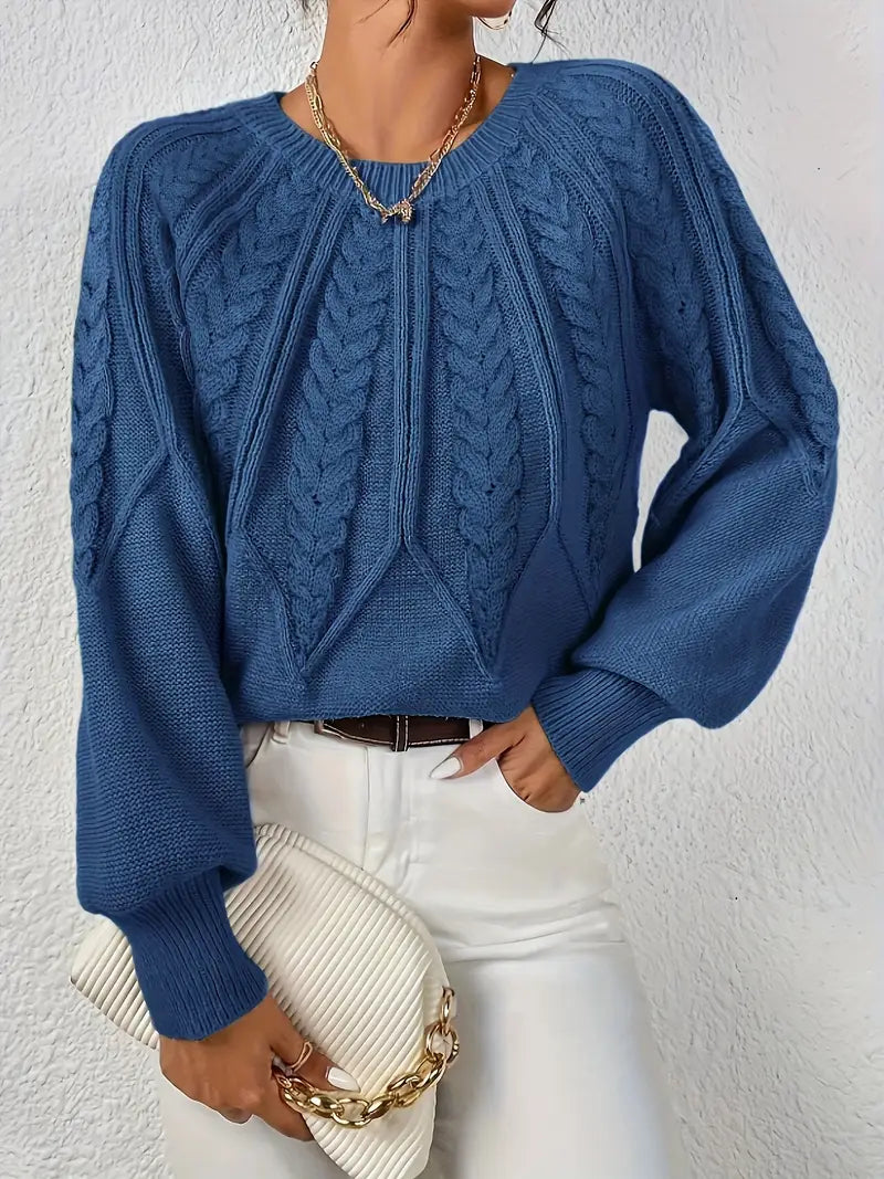 BRIELLA - SWEET KNOTTED THREAD PULLOVER