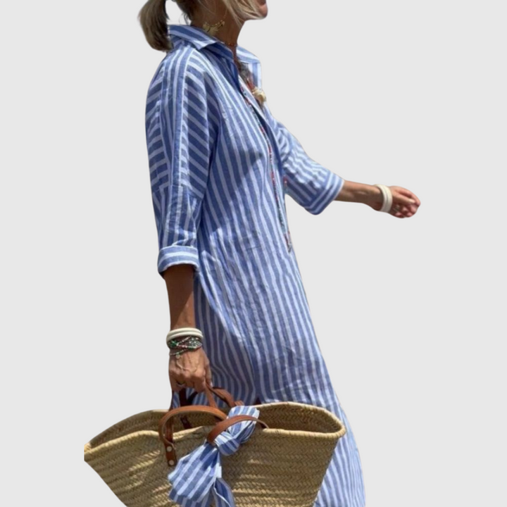 Engel - Striped shirt dye for an elegant look