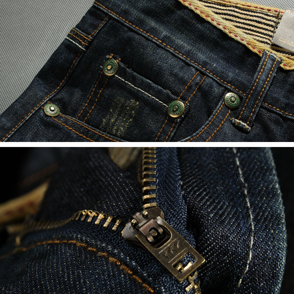 ELIAS - RAW EDGE JEAN SHORTS