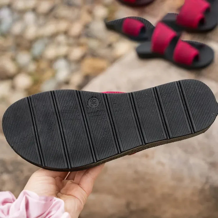 TRISTIN - ELEGANT MESH SANDALS