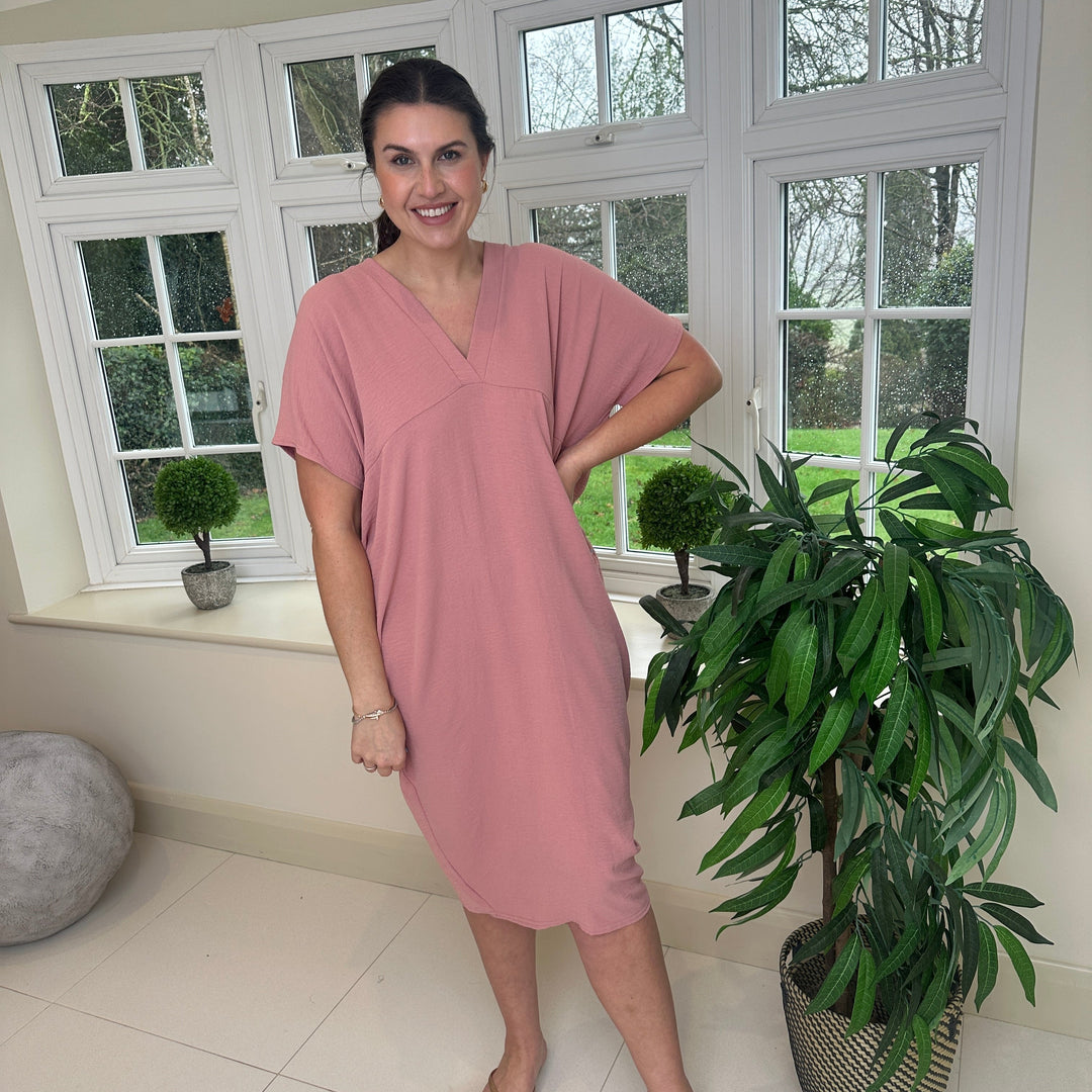 TANYA - V-NECK MAXI DRESS