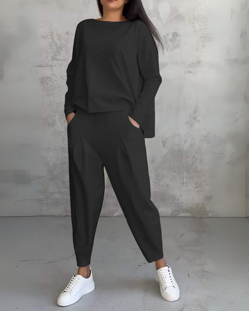 SAMARA – CHIC EASE LOUNGEWEAR SET