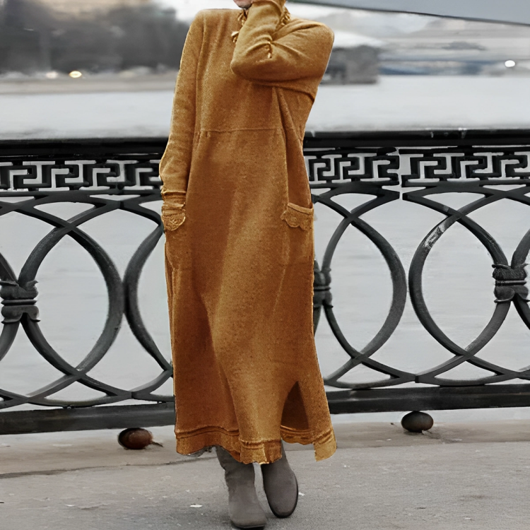 MARIETTA - WINTER HAVEN WRAP DRESS