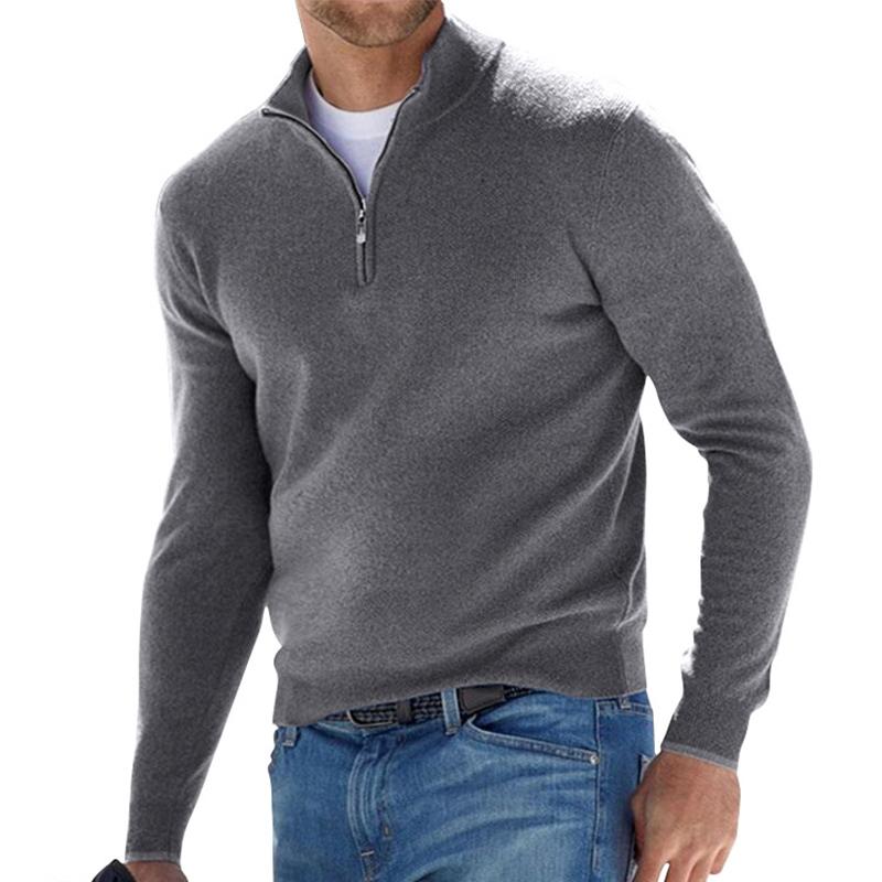 ZACK - PREMIUM ZIP-UP SWEATER