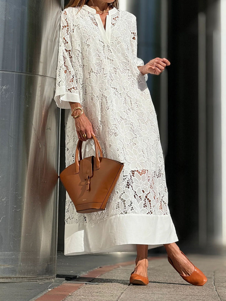 WHITNEY - CONTEMPORARY GLIDE LACE DRESS