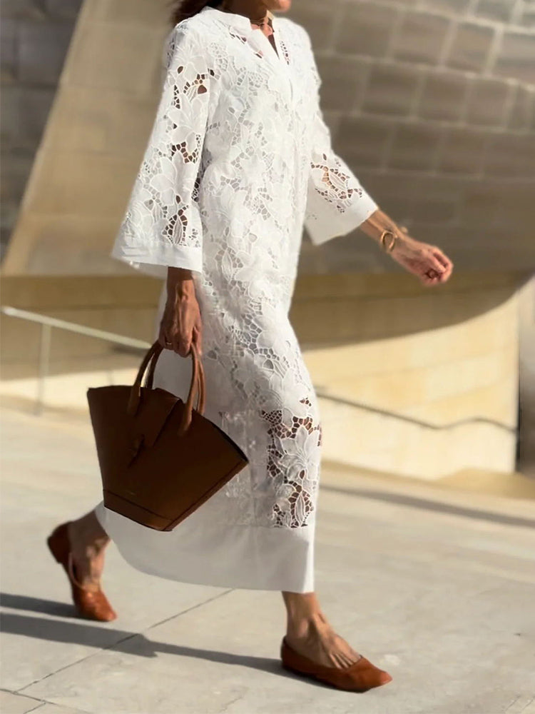 WHITNEY - CONTEMPORARY GLIDE LACE DRESS