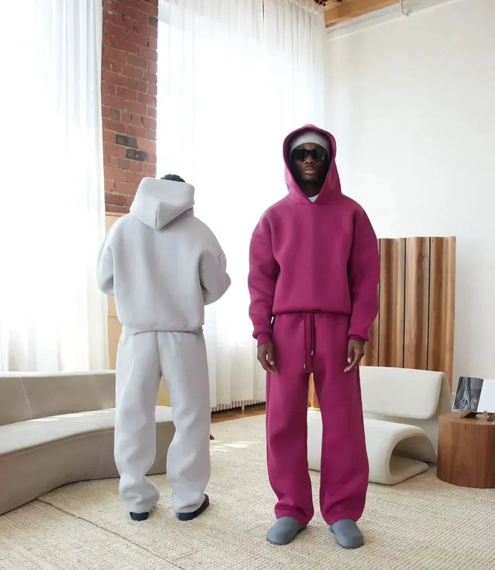 BRENT - STREETWEAR BOXY HOODIE AND PANTS