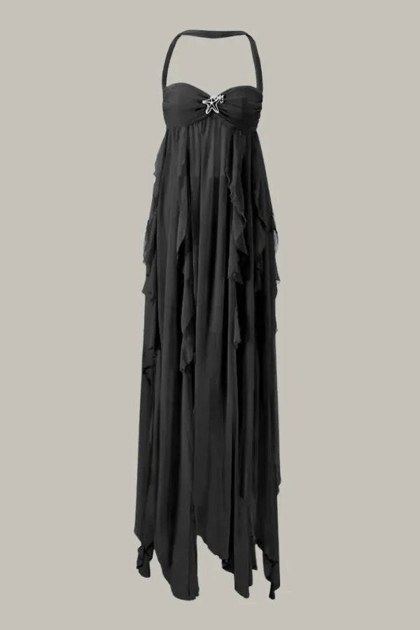 FAIRYJANE - ELEGANT LACE MAXI DRESS