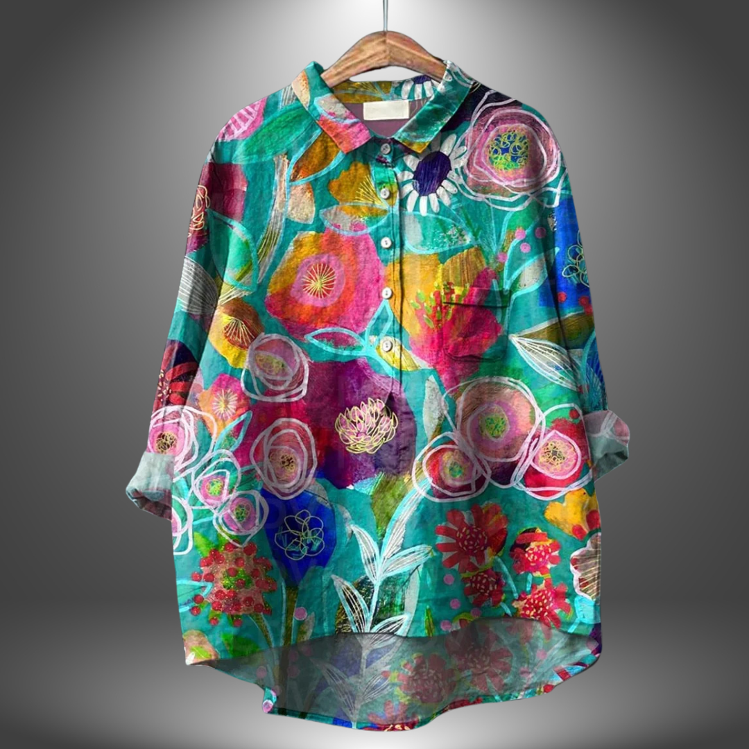 Maddy | Blouse with floral print