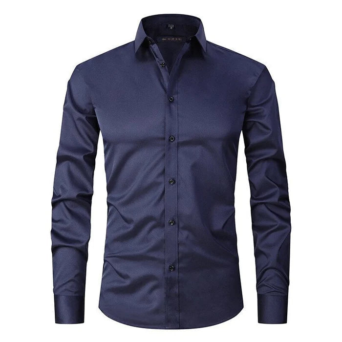 JASON - WRINKLE FREE LONGSLEEVES POLO