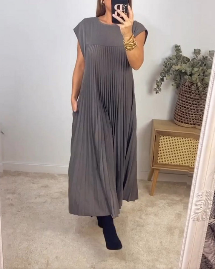 BAYLOR - GRACEFUL FLOWING LONG EVENING DRESS