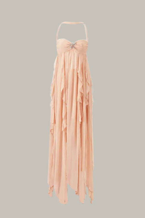FAIRYJANE - ELEGANT LACE MAXI DRESS