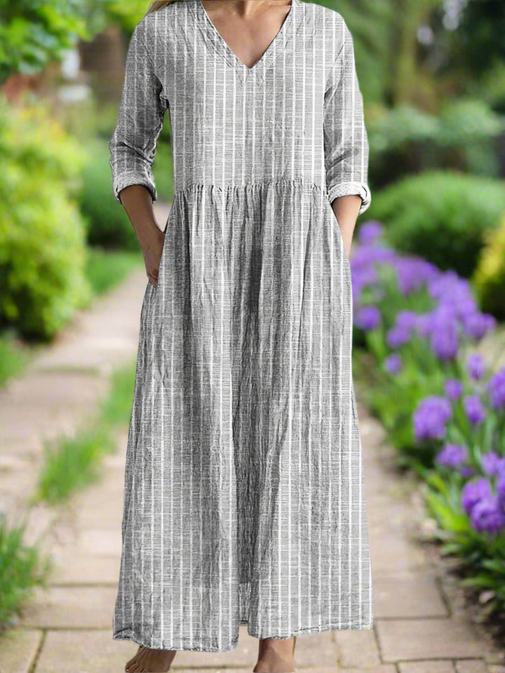 DHAYEN - WEEKEND STRIPE DRESS