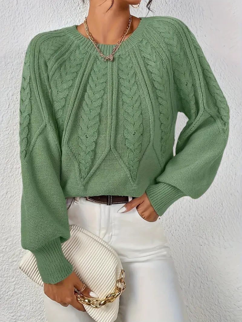 BRIELLA - SWEET KNOTTED THREAD PULLOVER