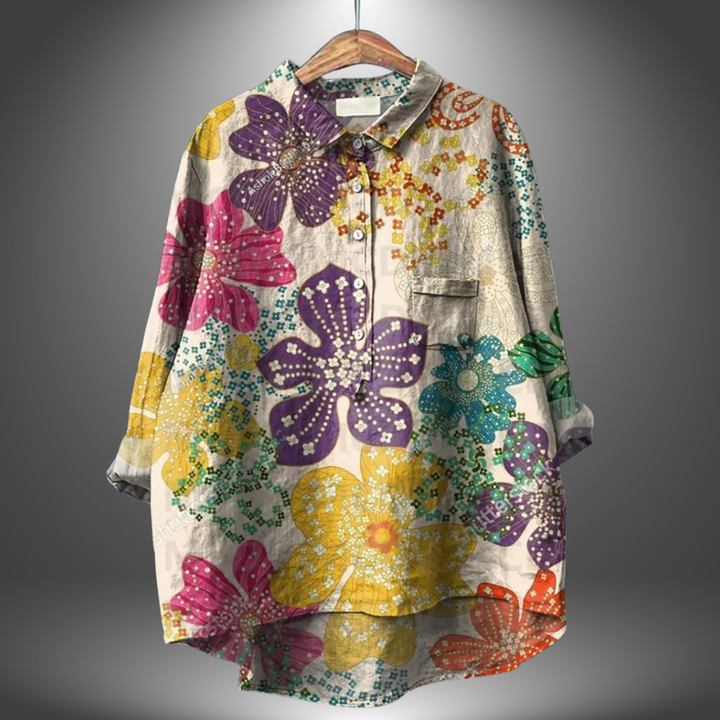 Maddy | Blouse with floral print