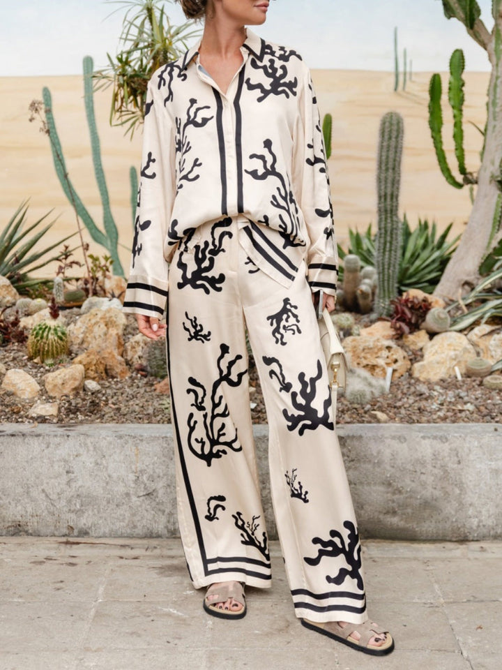TAMA - ELEGANT SILK PAJAMA SET