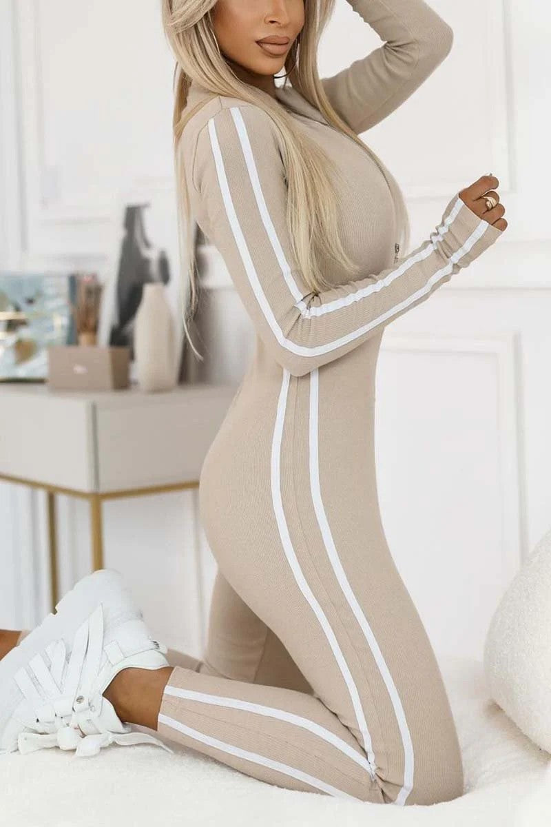 BETTY - SIDE STRIPED JUMPSUIT