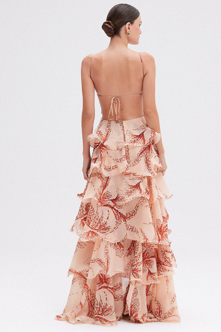 ALORA – BUTTERFLY TRAIL STYLE DRESS