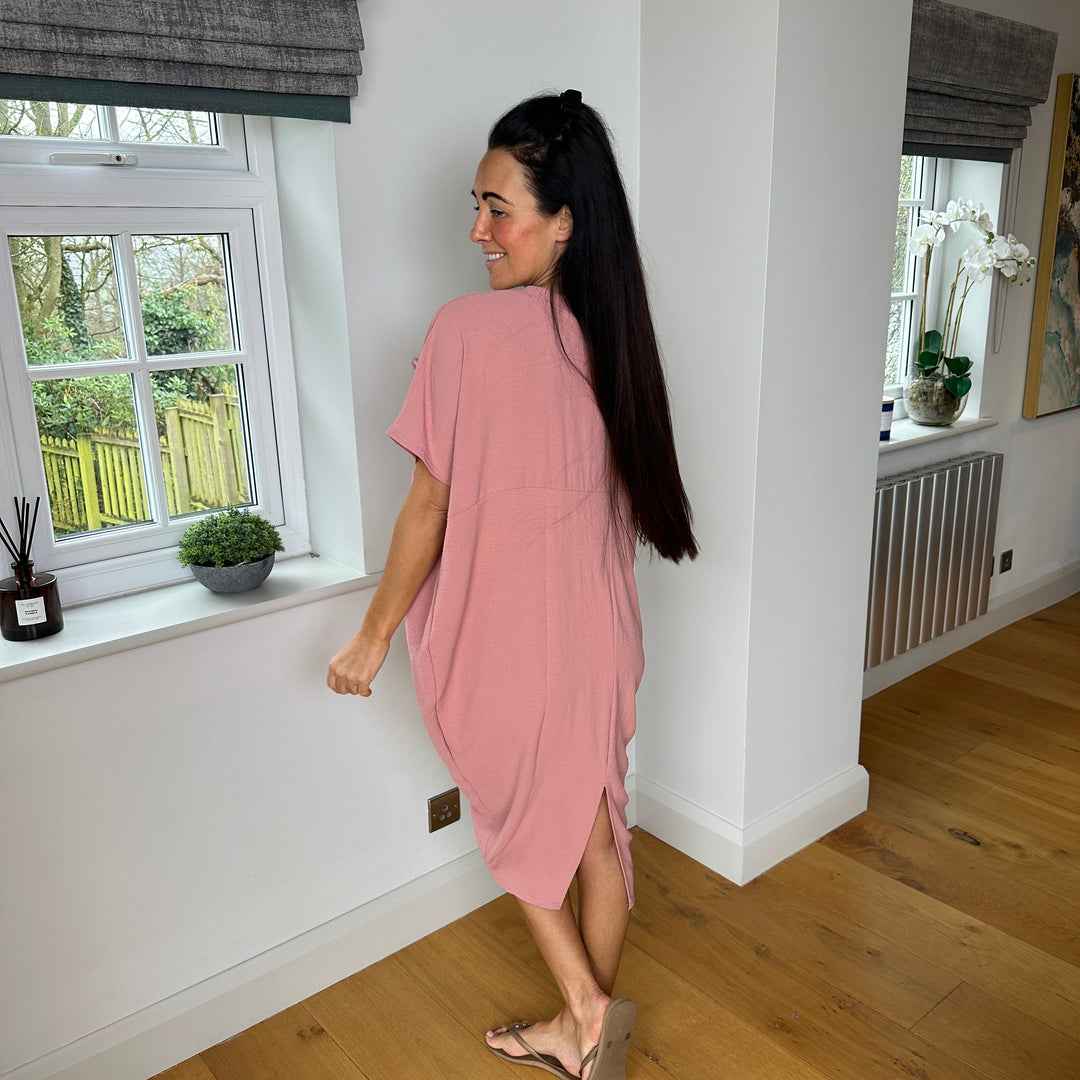 TANYA - V-NECK MAXI DRESS
