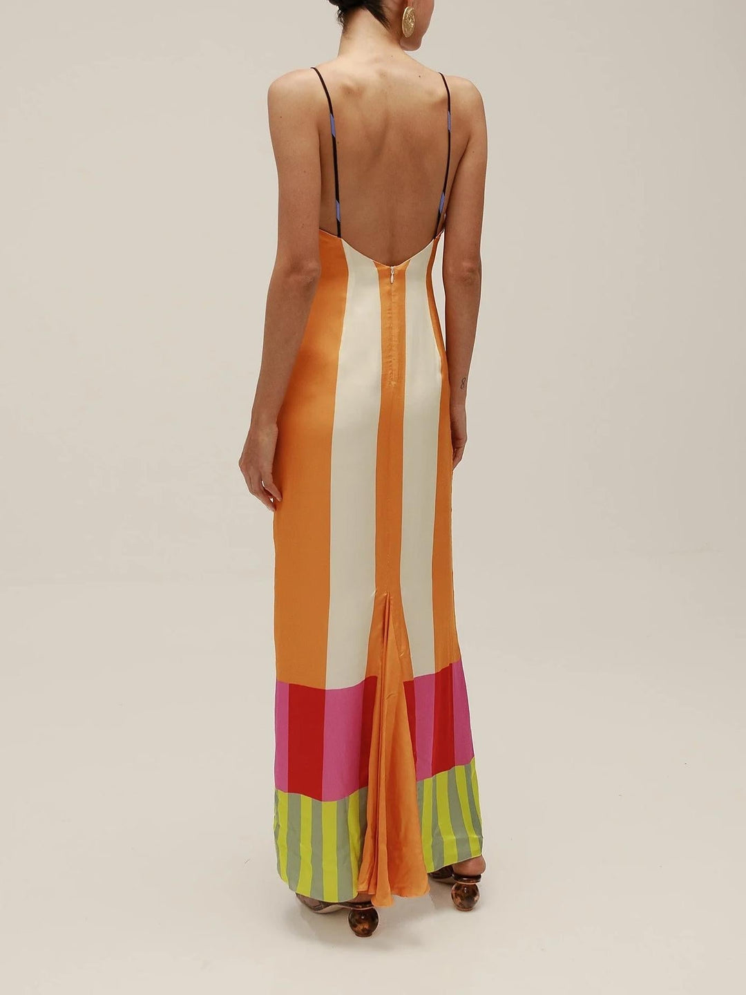 JULIETA - SIENNA BLOOM TIERED BOHO MAXI DRESS