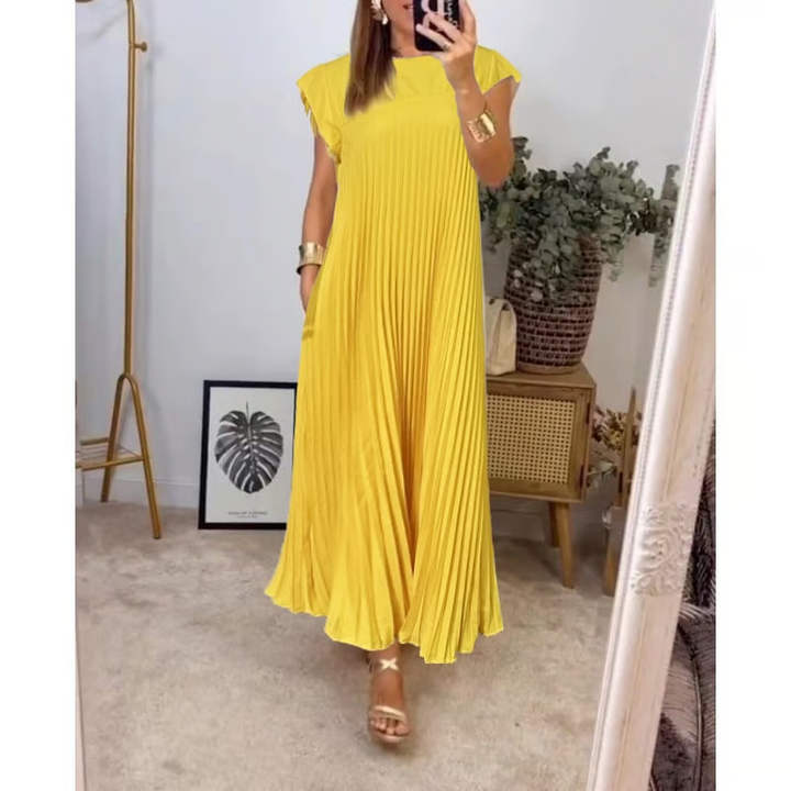 BAYLOR - GRACEFUL FLOWING LONG EVENING DRESS