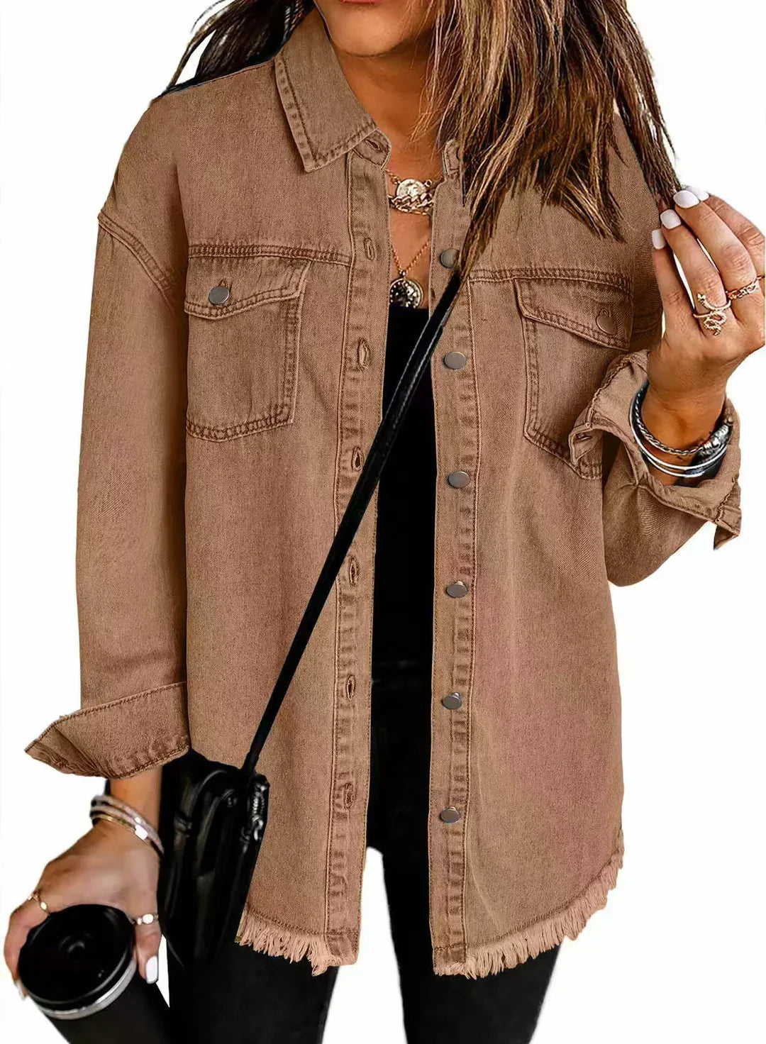 DVIRA - EVERYDAY CHIC DENIM JACKET