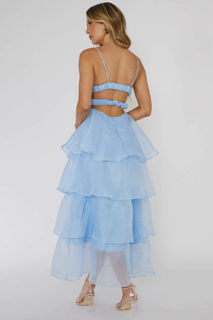 LOVETT - CHIC PLUNGING DRESS