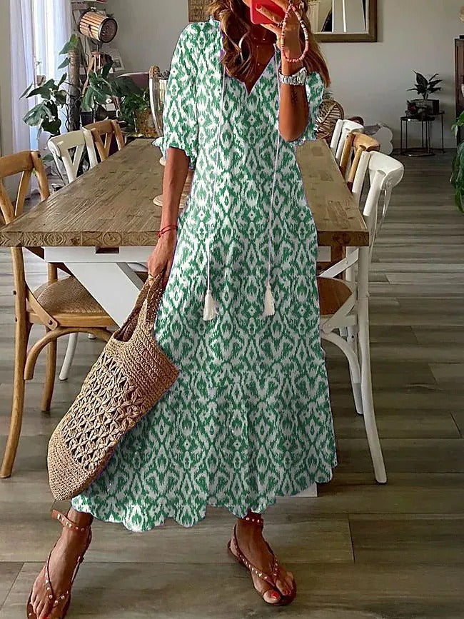 Flora - Boho Inspired Maxi Dress