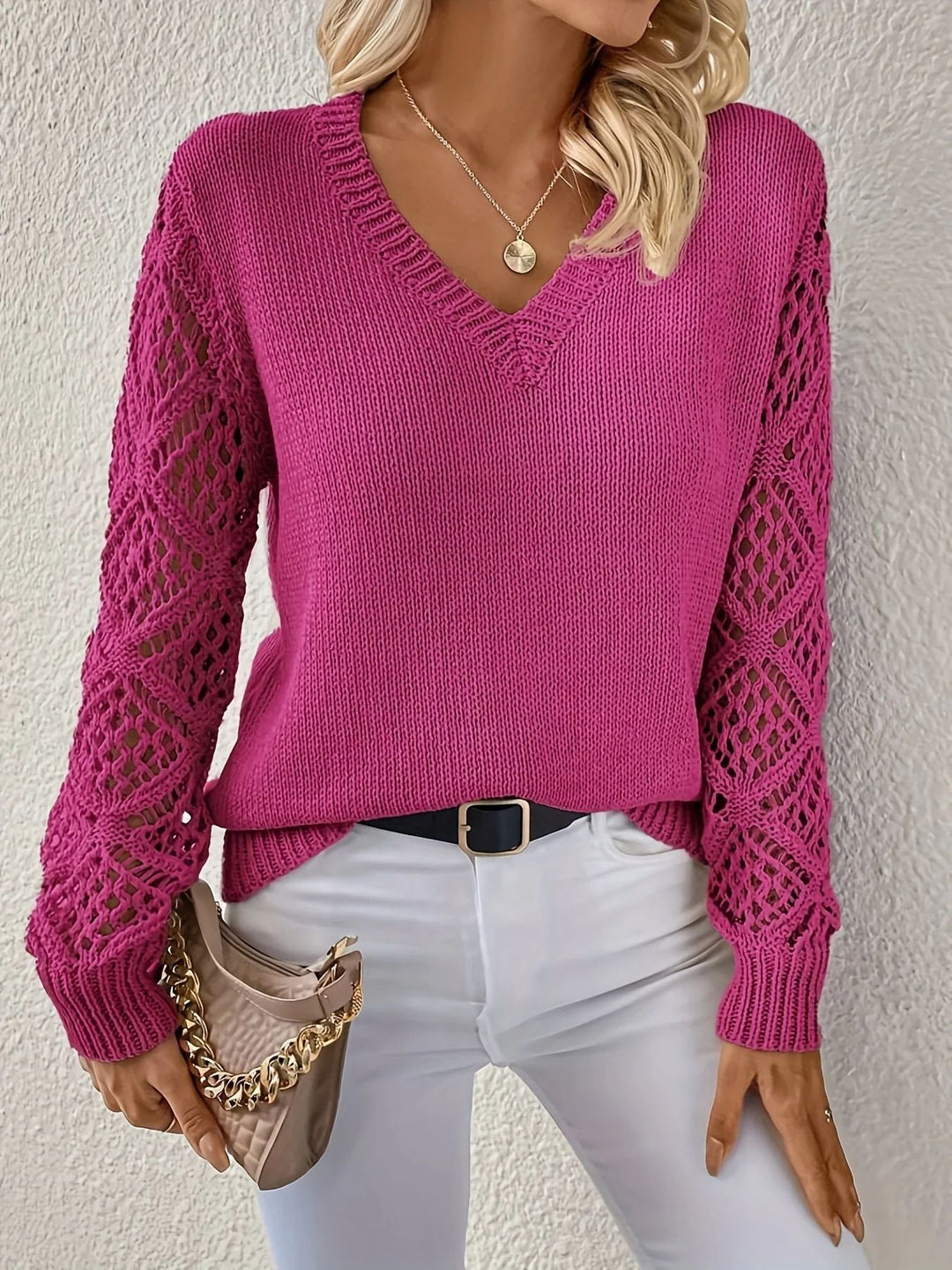 MILES - FUZZY CHIC SWEATER