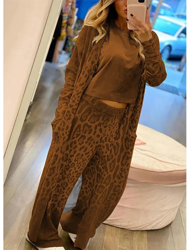 SOLEDAD - LEOPARD PRINT SET