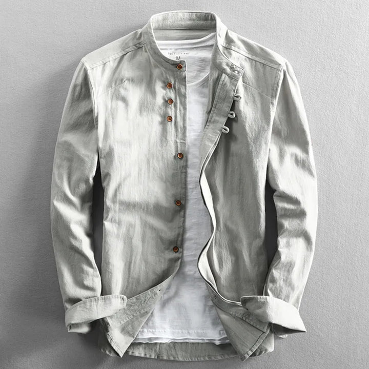 CHAD - JAPANESE-STYLE LONGSLEEVES TOP