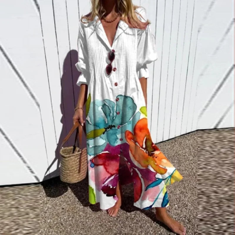 JONAH - COLORBURST BLOOM DRESS