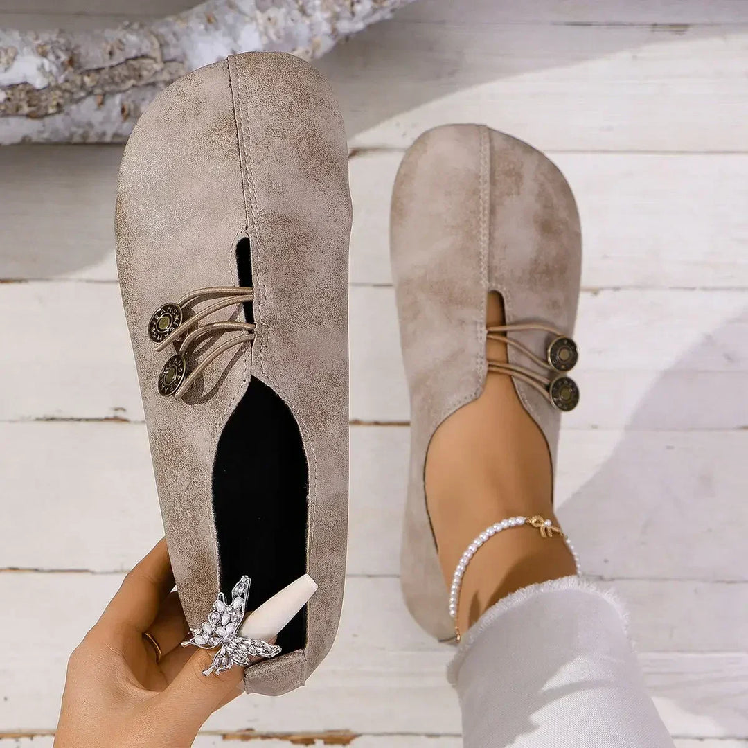 JODI - SOFT SUEDE FOOTCARE LOAFERS