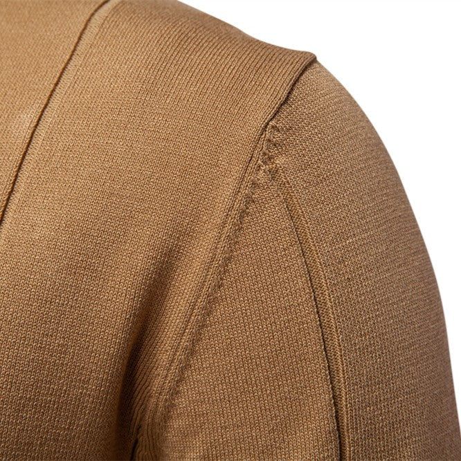 EROSS - MODERN TEXTURED ZIP POLO